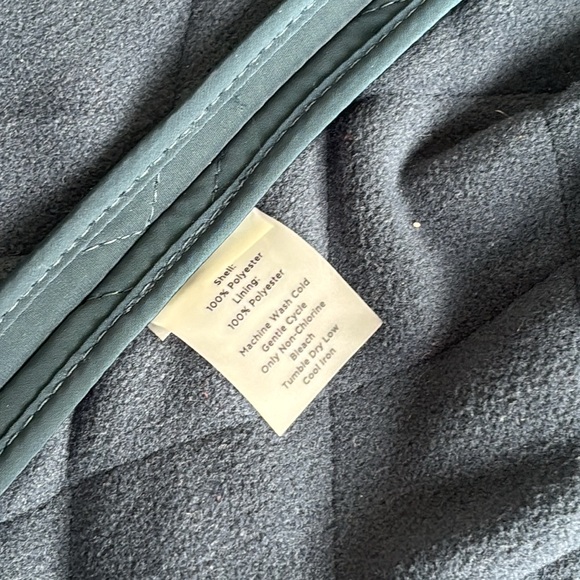 ✨Small Talbots Metallic Green/Blue Button Up Vest - Picture 8 of 8